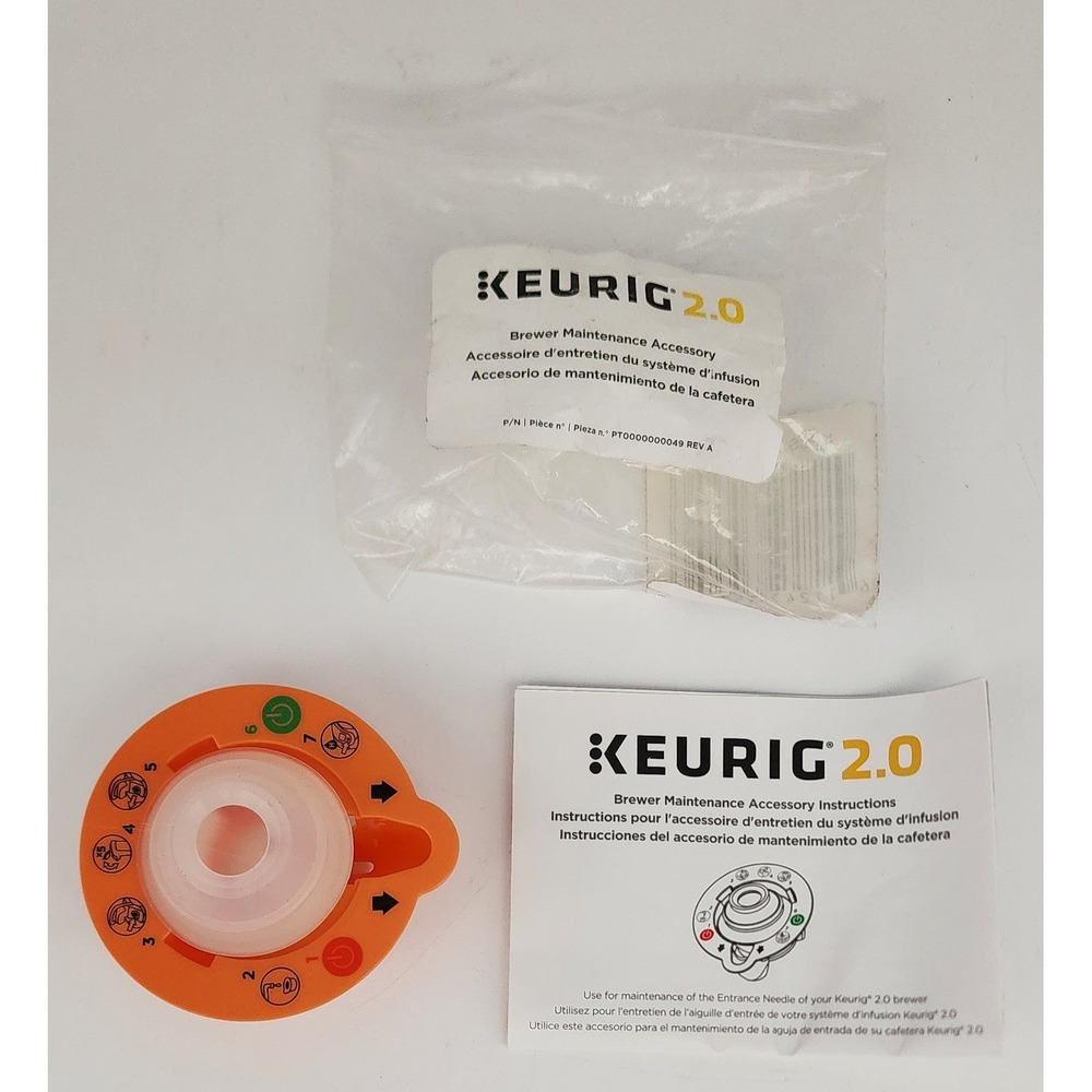 Keurig 2.0 Brewer Maintenance Accessory Tool Orange PT0000000049 NIP